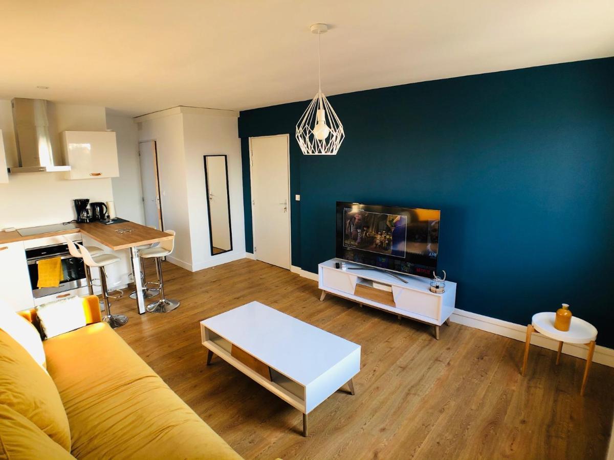 Charmant Appartement 1-4 Personnes, Proche Centre Avec Parking Нант Екстериор снимка