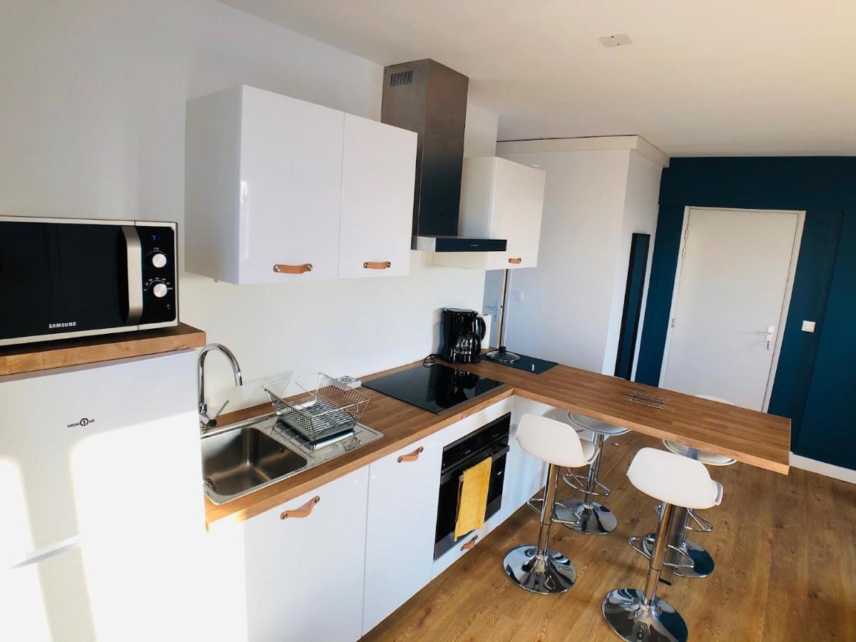 Charmant Appartement 1-4 Personnes, Proche Centre Avec Parking Нант Екстериор снимка