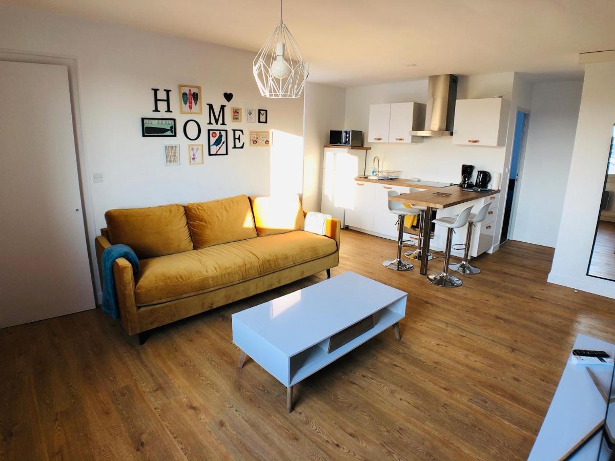 Charmant Appartement 1-4 Personnes, Proche Centre Avec Parking Нант Екстериор снимка