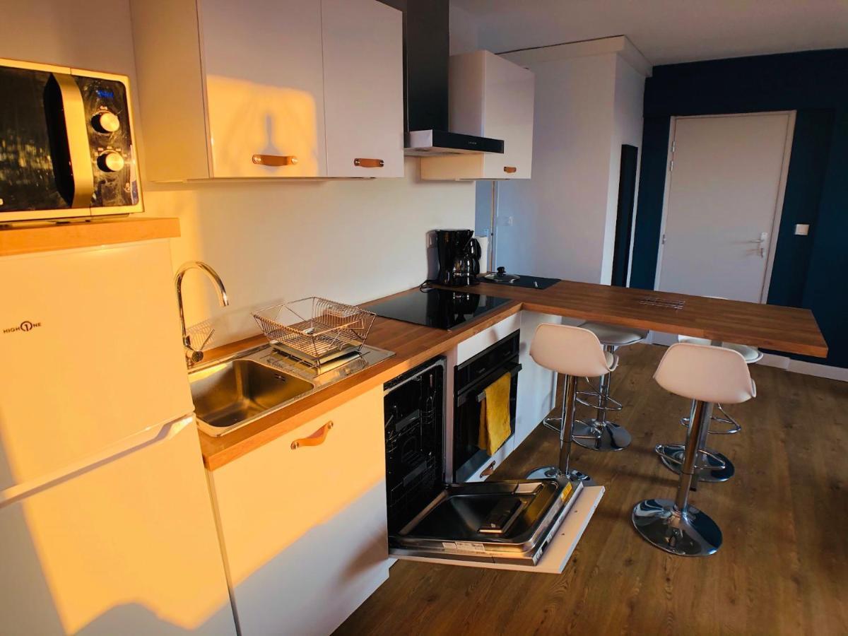 Charmant Appartement 1-4 Personnes, Proche Centre Avec Parking Нант Екстериор снимка
